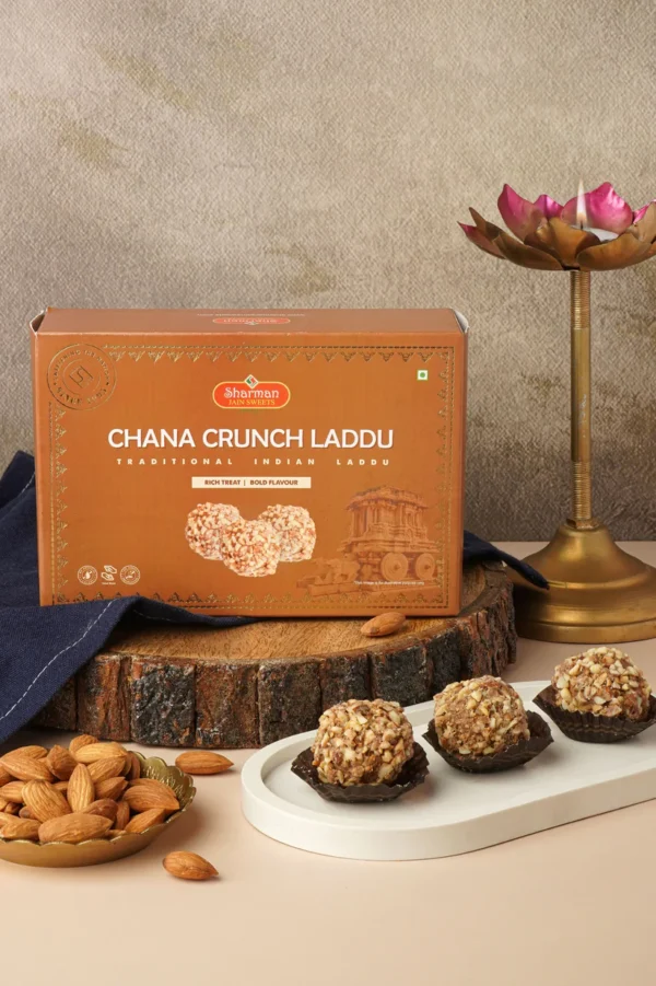 Chana Crunch Laddu